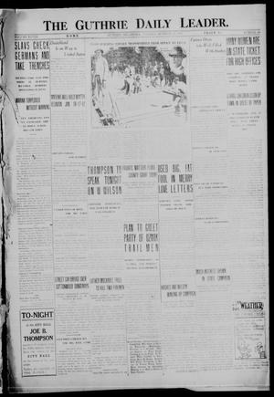 The Guthrie Daily Leader. (Guthrie, Okla.), Vol. 48, No. 98, Ed. 1 Tuesday, October 31, 1916