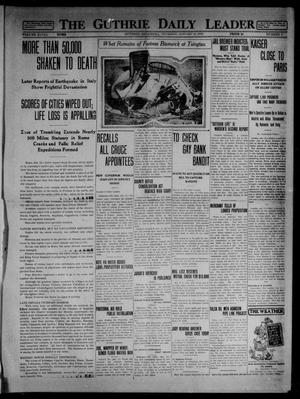 The Guthrie Daily Leader (Guthrie, Okla.), Vol. 48, No. 3, Ed. 1 Thursday, January 14, 1915