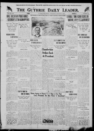 The Guthrie Daily Leader. (Guthrie, Okla.), Vol. 50, No. 157, Ed. 1 Thursday, January 24, 1918