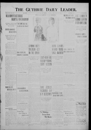 The Guthrie Daily Leader. (Guthrie, Okla.), Vol. 48, No. 120, Ed. 1 Friday, November 24, 1916