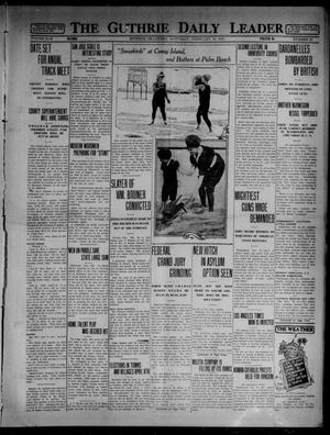 The Guthrie Daily Leader (Guthrie, Okla.), Vol. 49, No. 35, Ed. 1 Saturday, February 20, 1915