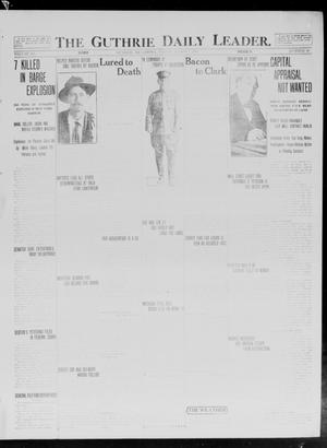 The Guthrie Daily Leader. (Guthrie, Okla.), Vol. 40, No. 49, Ed. 1 Friday, March 7, 1913