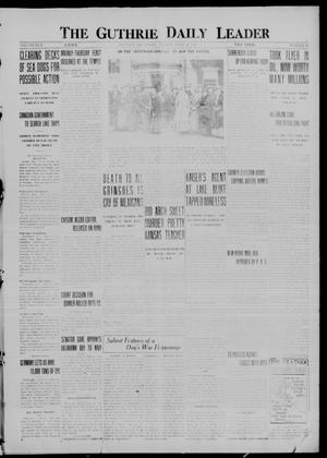 The Guthrie Daily Leader (Guthrie, Okla.), Vol. 50, No. 82, Ed. 1 Friday, April 21, 1916