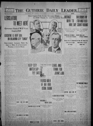 The Guthrie Daily Leader. (Guthrie, Okla.), Vol. 36, No. 19, Ed. 1 Wednesday, December 28, 1910