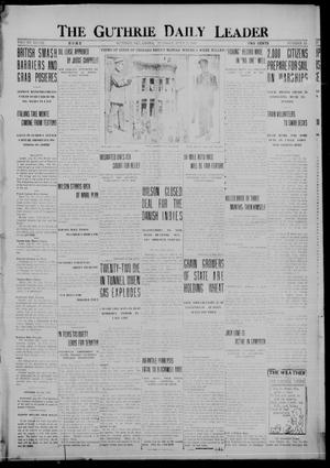 The Guthrie Daily Leader (Guthrie, Okla.), Vol. 48, No. 15, Ed. 1 Tuesday, July 25, 1916