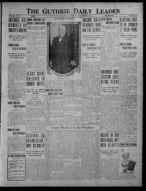 The Guthrie Daily Leader (Guthrie, Okla.), Vol. 49, No. 99, Ed. 1 Friday, November 12, 1915