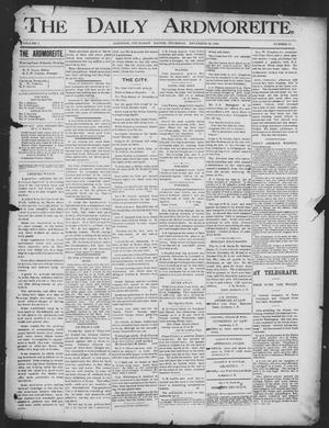 The Daily Ardmoreite. (Ardmore, Indian Terr.), Vol. 1, No. 17, Ed. 1 Thursday, November 16, 1893