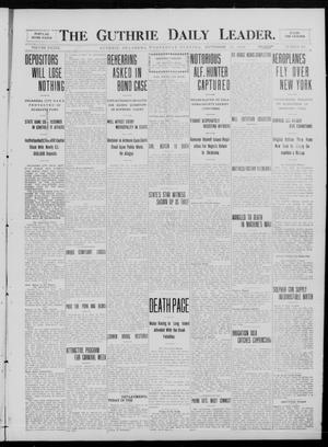 The Guthrie Daily Leader. (Guthrie, Okla.), Vol. 33, No. 107, Ed. 1 Wednesday, September 29, 1909
