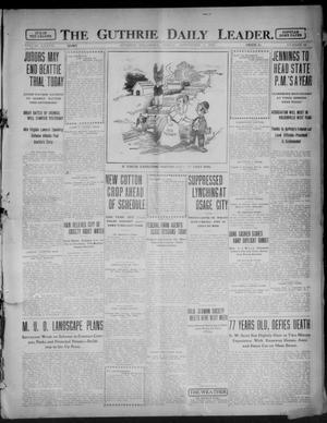 The Guthrie Daily Leader. (Guthrie, Okla.), Vol. 37, No. 69, Ed. 1 Friday, September 8, 1911