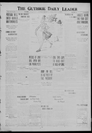 The Guthrie Daily Leader (Guthrie, Okla.), Vol. 48, No. 36, Ed. 1 Friday, August 18, 1916