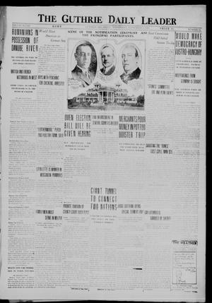 The Guthrie Daily Leader (Guthrie, Okla.), Vol. 48, No. 52, Ed. 1 Wednesday, September 6, 1916