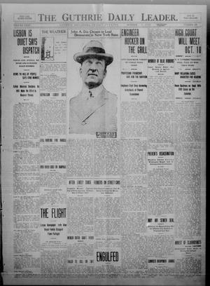 The Guthrie Daily Leader. (Guthrie, Okla.), Vol. 35, No. 108, Ed. 1 Friday, October 7, 1910