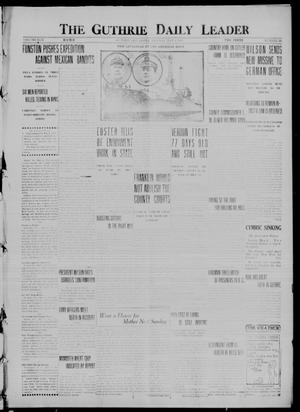 The Guthrie Daily Leader (Guthrie, Okla.), Vol. 50, No. 96, Ed. 1 Monday, May 8, 1916