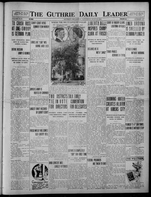Primary view of object titled 'The Guthrie Daily Leader (Guthrie, Okla.), Vol. 49, No. 157, Ed. 1 Saturday, July 17, 1915'.
