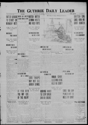 The Guthrie Daily Leader (Guthrie, Okla.), Vol. 48, No. 3, Ed. 1 Tuesday, July 11, 1916