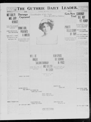 The Guthrie Daily Leader. (Guthrie, Okla.), Vol. 40, No. 141, Ed. 1 Monday, June 23, 1913