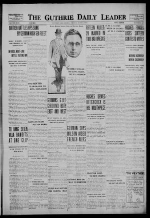 The Guthrie Daily Leader (Guthrie, Okla.), Vol. 50, No. 119, Ed. 1 Friday, June 2, 1916