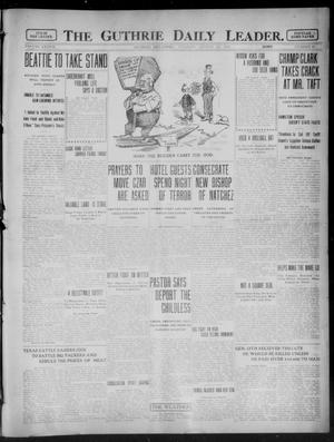 The Guthrie Daily Leader. (Guthrie, Okla.), Vol. 37, No. 60, Ed. 1 Tuesday, August 29, 1911