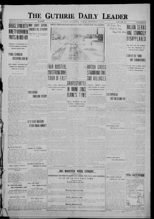 The Guthrie Daily Leader (Guthrie, Okla.), Vol. 48, No. 56, Ed. 1 Monday, September 11, 1916