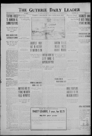 The Guthrie Daily Leader (Guthrie, Okla.), Vol. 48, No. 70, Ed. 1 Wednesday, September 27, 1916