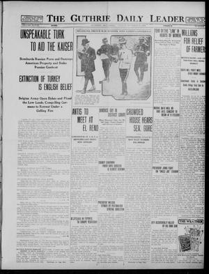 The Guthrie Daily Leader (Guthrie, Okla.), Vol. 48, No. 93, Ed. 1 Friday, October 30, 1914