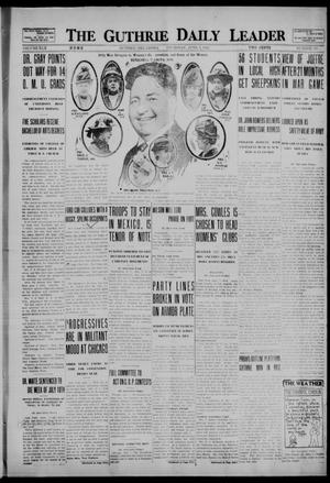 The Guthrie Daily Leader (Guthrie, Okla.), Vol. 50, No. 118, Ed. 1 Thursday, June 1, 1916