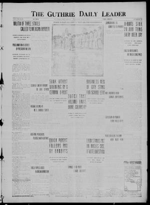 The Guthrie Daily Leader (Guthrie, Okla.), Vol. 50, No. 97, Ed. 1 Tuesday, May 9, 1916