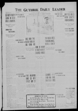 The Guthrie Daily Leader (Guthrie, Okla.), Vol. 50, No. 102, Ed. 1 Monday, May 15, 1916