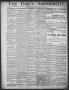 Newspaper: The Daily Ardmoreite. (Ardmore, Indian Terr.), Vol. 1, No. 113, Ed. 1…