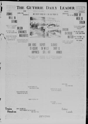 The Guthrie Daily Leader. (Guthrie, Okla.), Vol. 41, No. 12, Ed. 1 Saturday, July 26, 1913