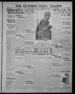 The Guthrie Daily Leader (Guthrie, Okla.), Vol. 49, No. 84, Ed. 1 Wednesday, October 27, 1915