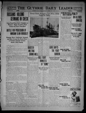 The Guthrie Daily Leader (Guthrie, Okla.), Vol. 49, No. 23, Ed. 1 Saturday, February 6, 1915