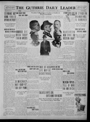 The Guthrie Daily Leader (Guthrie, Okla.), Vol. 49, No. 41, Ed. 1 Saturday, September 4, 1915