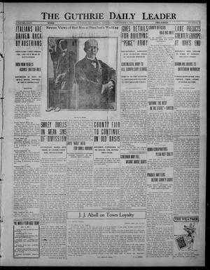 The Guthrie Daily Leader (Guthrie, Okla.), Vol. 49, No. 95, Ed. 1 Tuesday, November 9, 1915