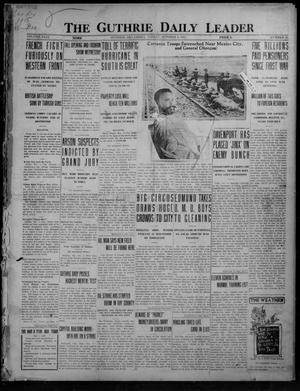The Guthrie Daily Leader (Guthrie, Okla.), Vol. 49, No. 63, Ed. 1 Friday, October 1, 1915