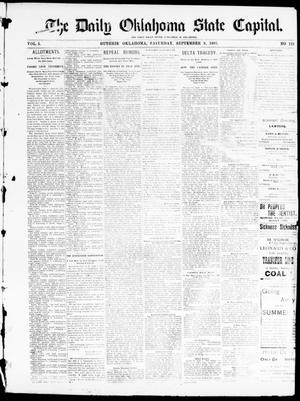 The Daily Oklahoma State Capital. (Guthrie, Okla.), Vol. 5, No. 121, Ed. 1, Saturday, September 9, 1893