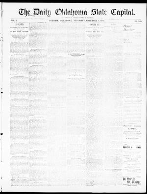 The Daily Oklahoma State Capital. (Guthrie, Okla.), Vol. 5, No. 168, Ed. 1, Saturday, November 4, 1893