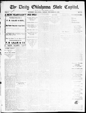 The Daily Oklahoma State Capital. (Guthrie, Okla.), Vol. 5, No. 214, Ed. 1, Friday, December 29, 1893