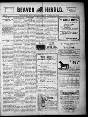 Beaver Herald. (Beaver, Okla. Terr.), Vol. 11, No. 51, Ed. 1, Thursday, June 9, 1898