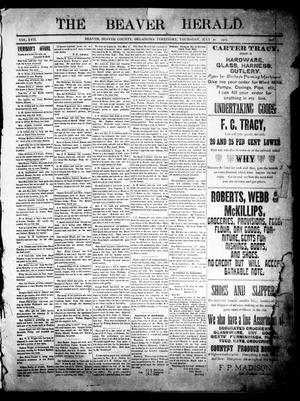 The Beaver Herald. (Beaver, Okla. Terr.), Vol. 17, No. 7, Ed. 1, Thursday, July 30, 1903