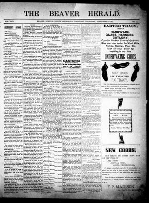 The Beaver Herald. (Beaver, Okla. Terr.), Vol. 17, No. 13, Ed. 1, Thursday, September 17, 1903