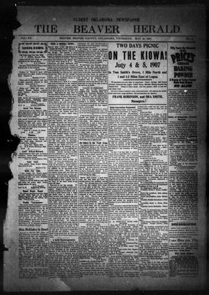 The Beaver Herald. (Beaver, Okla.), Vol. 20, No. 50, Ed. 1, Thursday, May 30, 1907