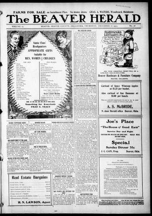 The Beaver Herald (Beaver, Okla.), Vol. 29, No. 28, Ed. 1, Thursday, December 16, 1915