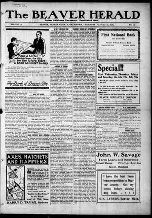 The Beaver Herald (Beaver, Okla.), Vol. 30, No. 13, Ed. 1, Thursday, August 31, 1916