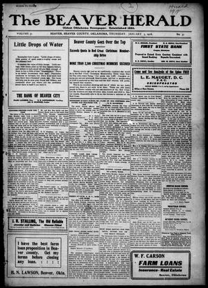 The Beaver Herald (Beaver, Okla.), Vol. 31, No. 31, Ed. 1, Thursday, January 3, 1918