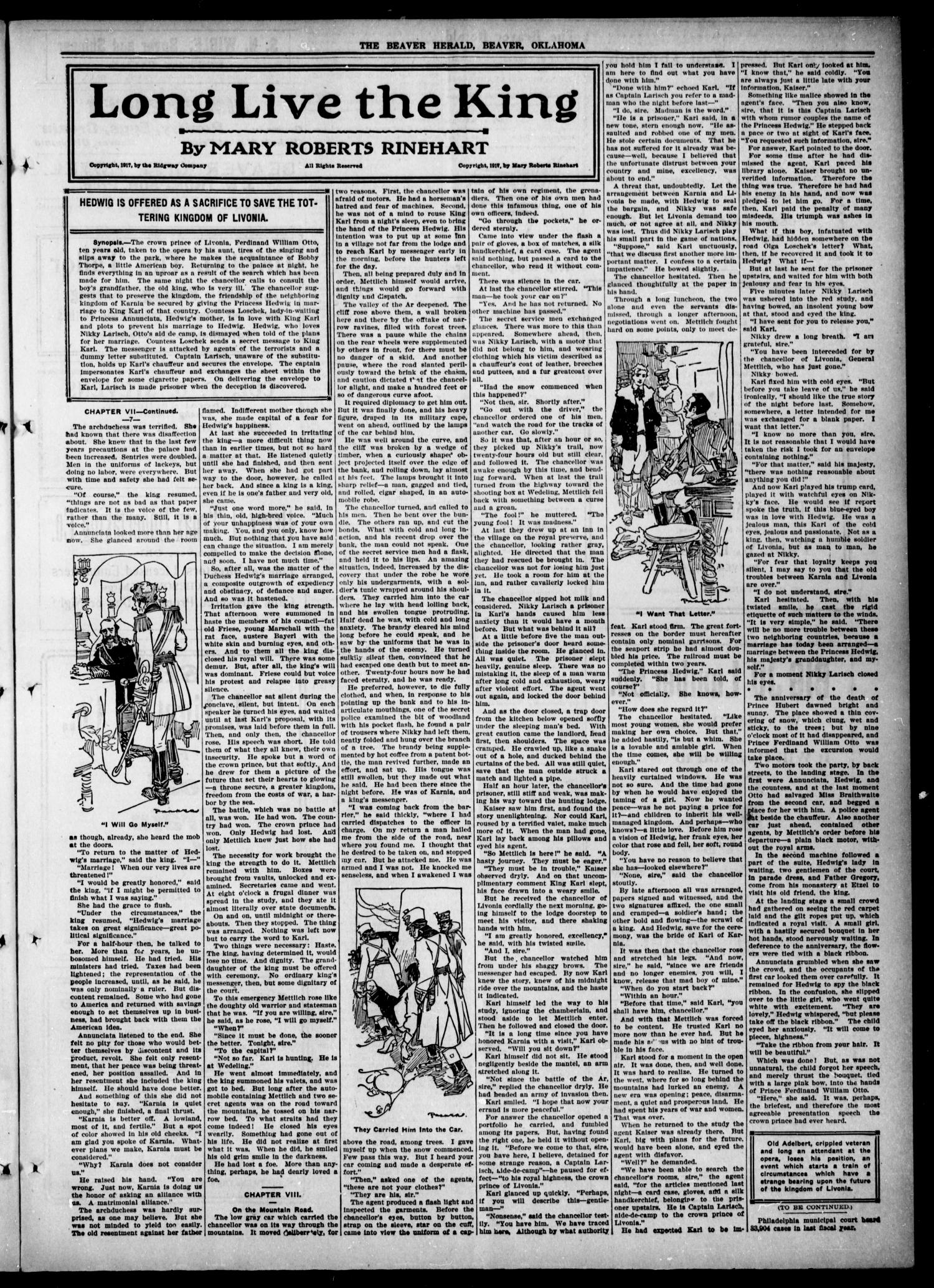 Beaver Herald (Beaver, Okla.), Vol. 31, No. 47, Ed. 1, Thursday, April 25, 1918
                                                
                                                    [Sequence #]: 3 of 8
                                                