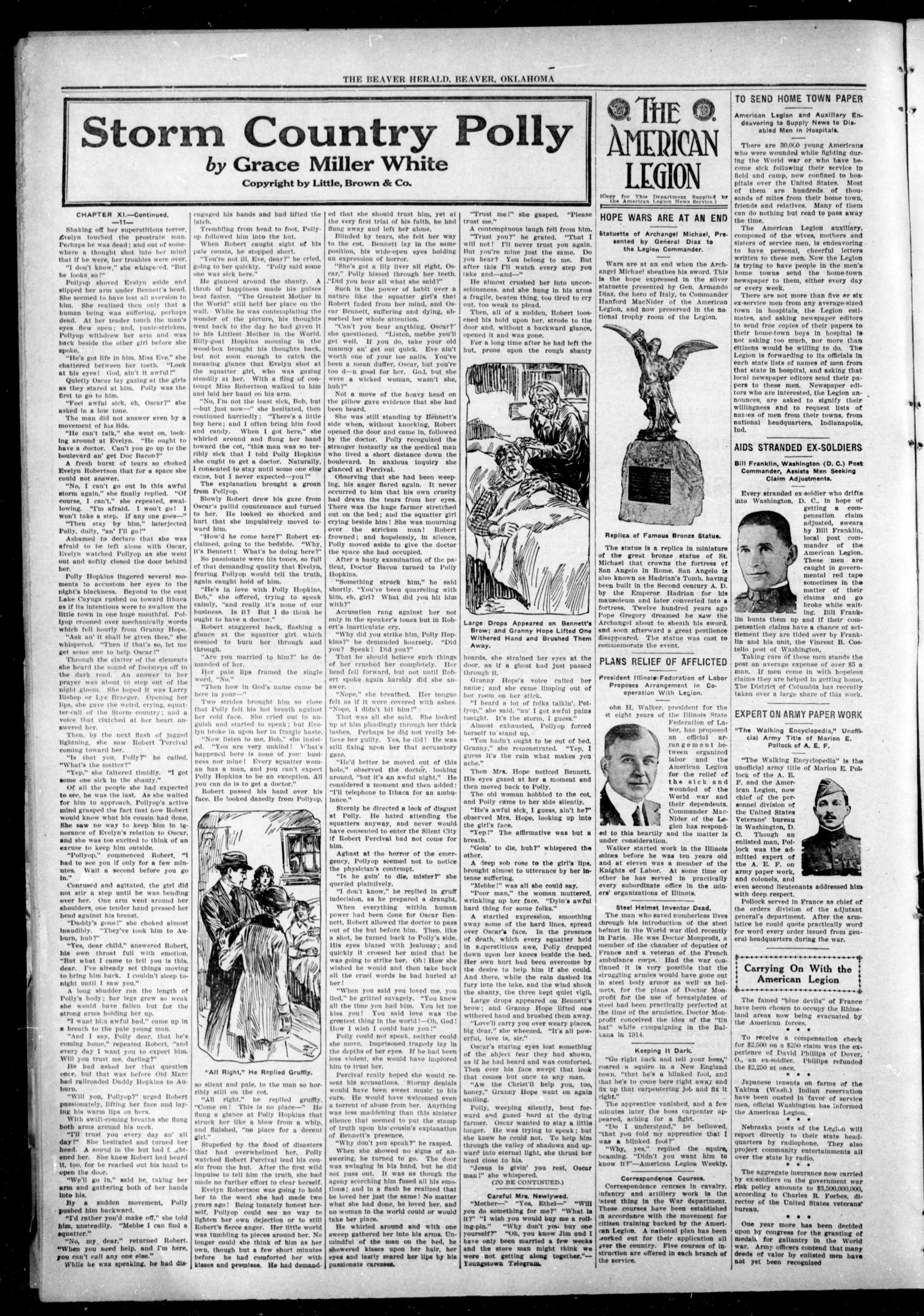 The Beaver Herald (Beaver, Okla.), Vol. 35, No. 4, Ed. 1, Thursday, June 29, 1922
                                                
                                                    [Sequence #]: 2 of 8
                                                