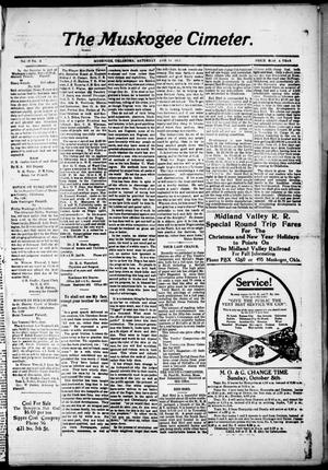 The Muskogee Cimeter. (Muskogee, Okla.), Vol. 18, No. 2, Ed. 1, Saturday, January 13, 1917