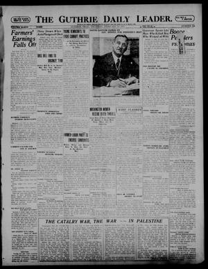 The Guthrie Daily Leader. (Guthrie, Okla.), Vol. 54, No. 134, Ed. 1 Thursday, February 23, 1922