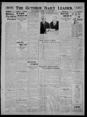 The Guthrie Daily Leader. (Guthrie, Okla.), Vol. 60, No. 82, Ed. 1 Thursday, December 21, 1922
